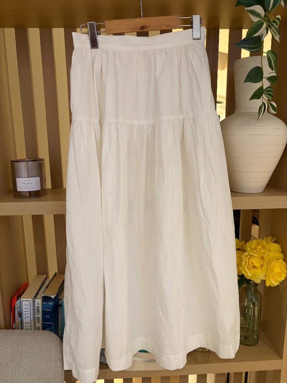 Harly Jae Prairie Skirt - White - Small
